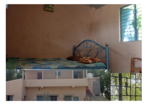 Double Room with Private Bathroom Outside