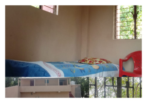 Single Room with Balcony and Private Toilet Outside